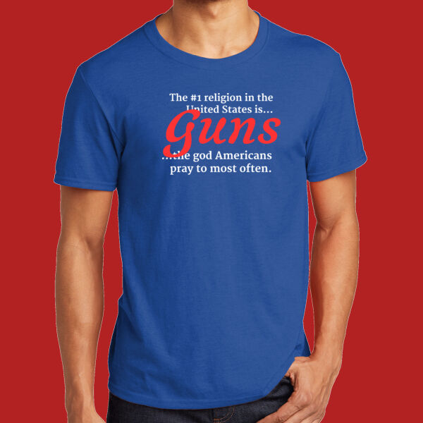 Guns Religion - Premium Blend Ring Spun T Shirt Thumbnail