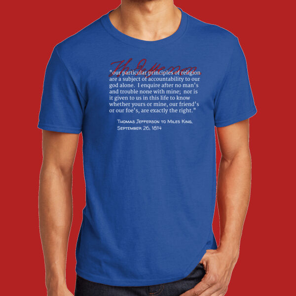 T.J. on Religion - Premium Blend Ring Spun T Shirt Thumbnail