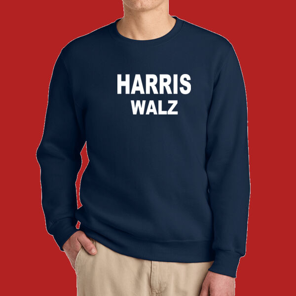 Harris Walz - Eco Premium Blend Crewneck Sweatshirt Thumbnail