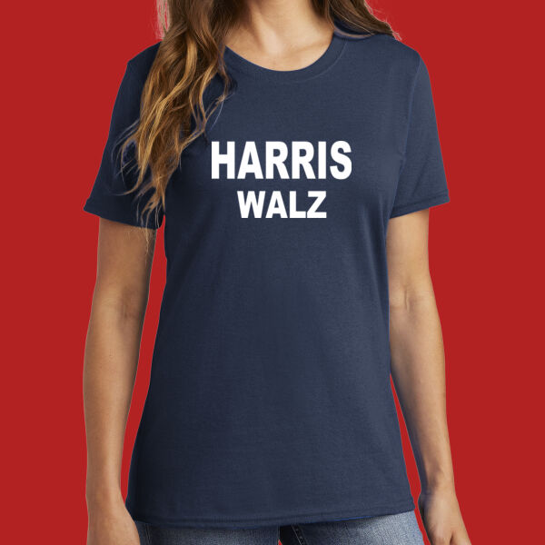 Harris Walz - Ladies Core Cotton Tee Thumbnail